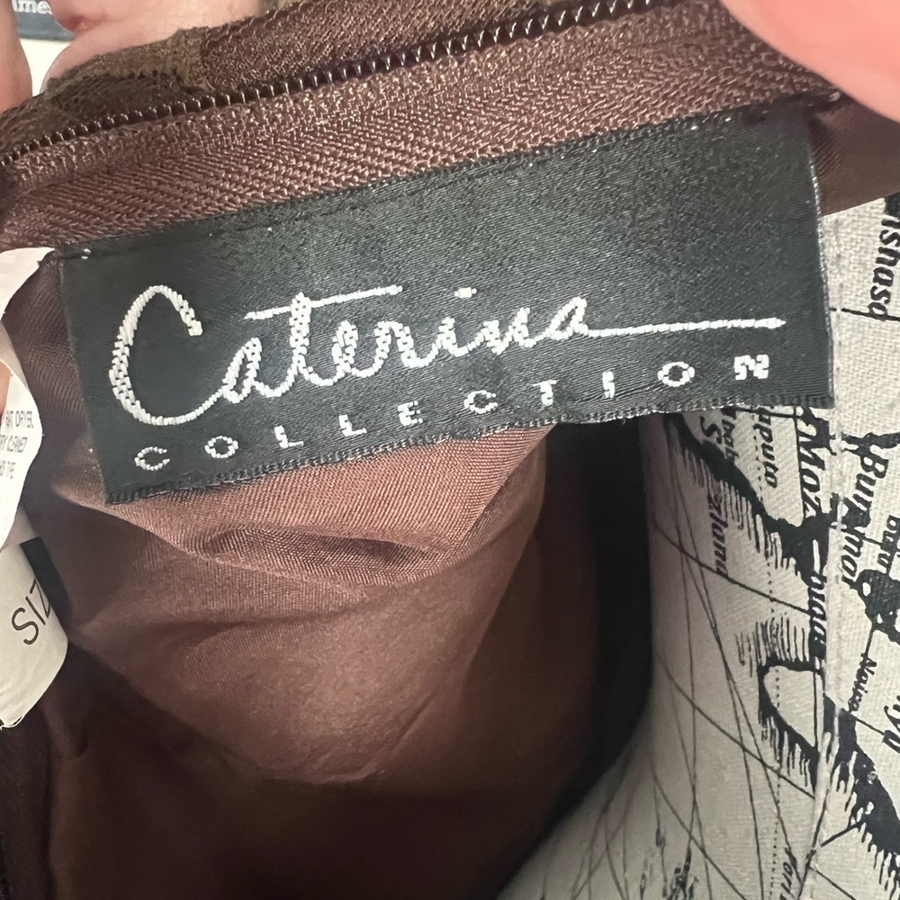 Caterina Collection Gown with Lace Top - Picture 9 of 11